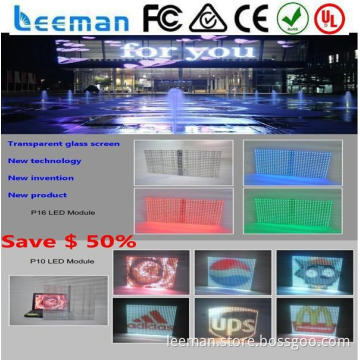 window cotton screen products p6full color rental led sign board china factory
